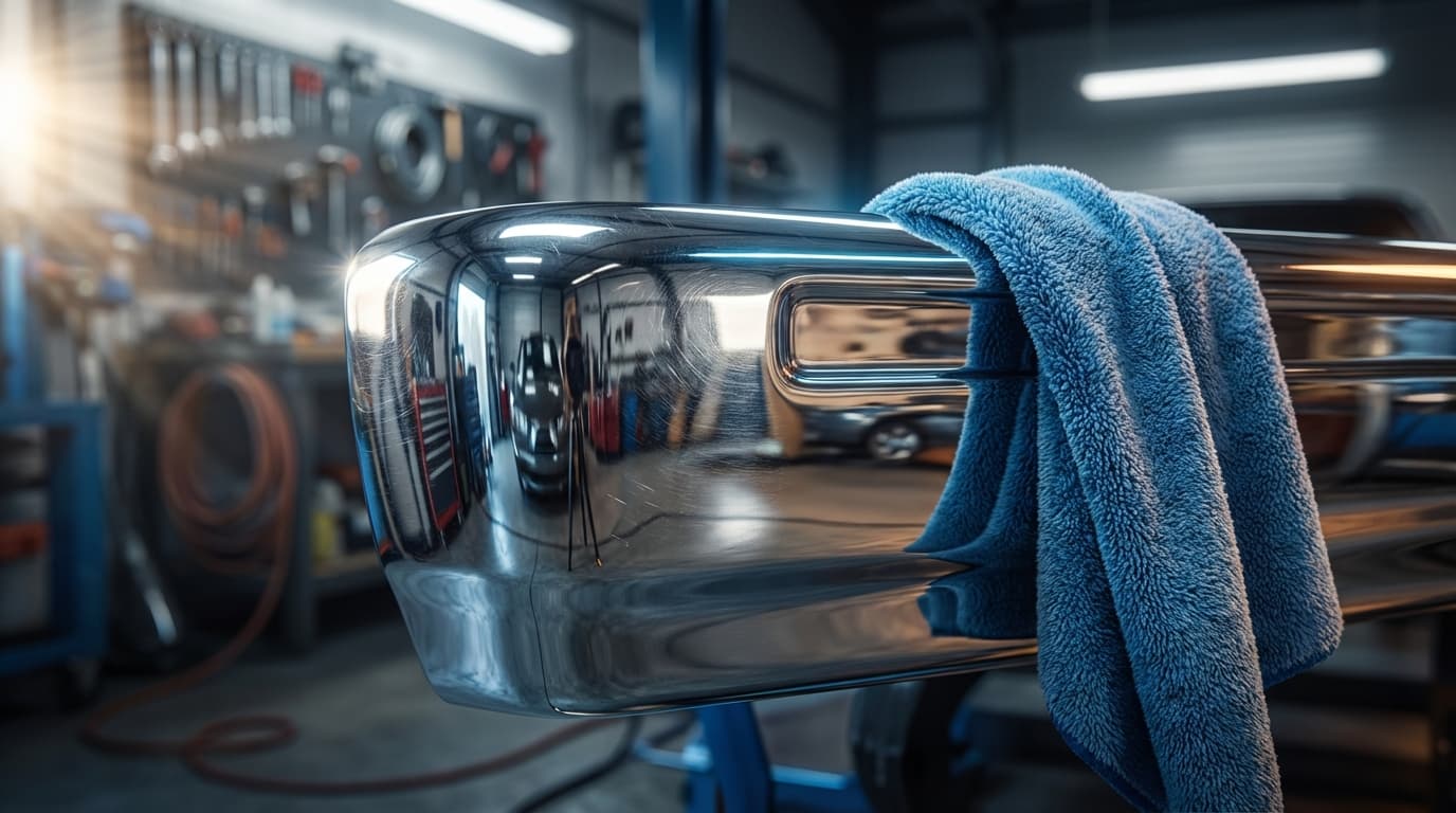 Full detail package showing before and after transformation with professional technique